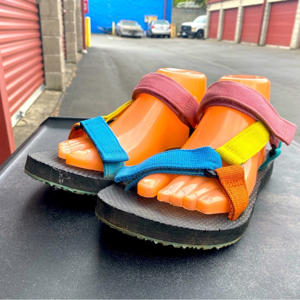 Women's Original Universal Teva a like Women’s Multi-Color Sandals Size 9.5